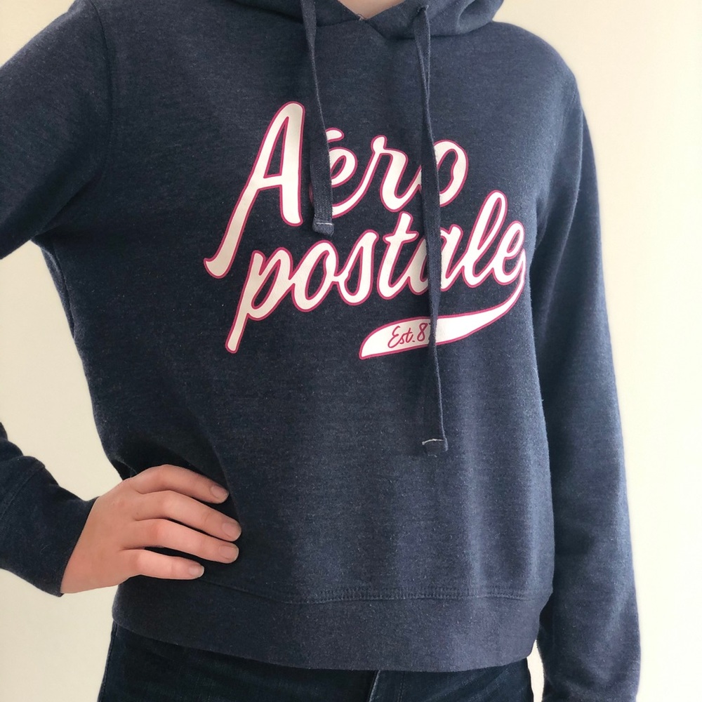 Hooded Crop Pullover